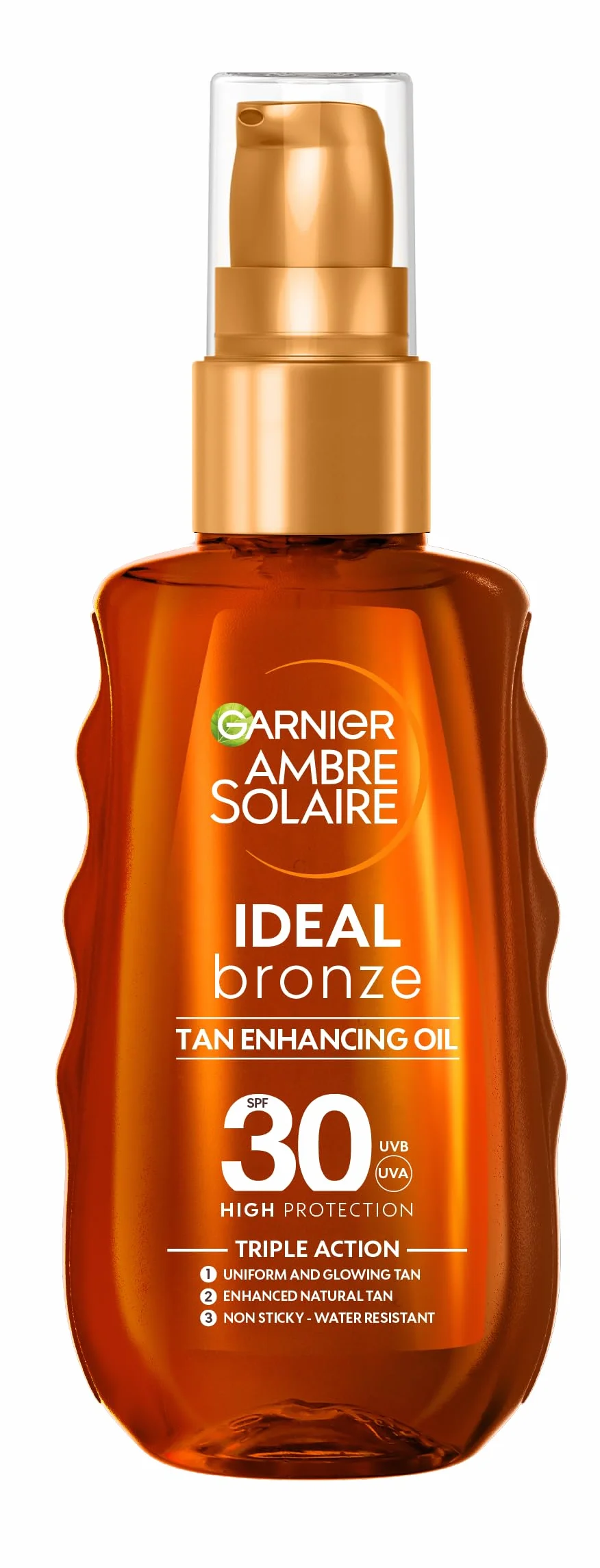 Garnier Ambre Solaire Ideal Bronze Olejek wzmacniający opaleniznę SPF 30, 150 ml