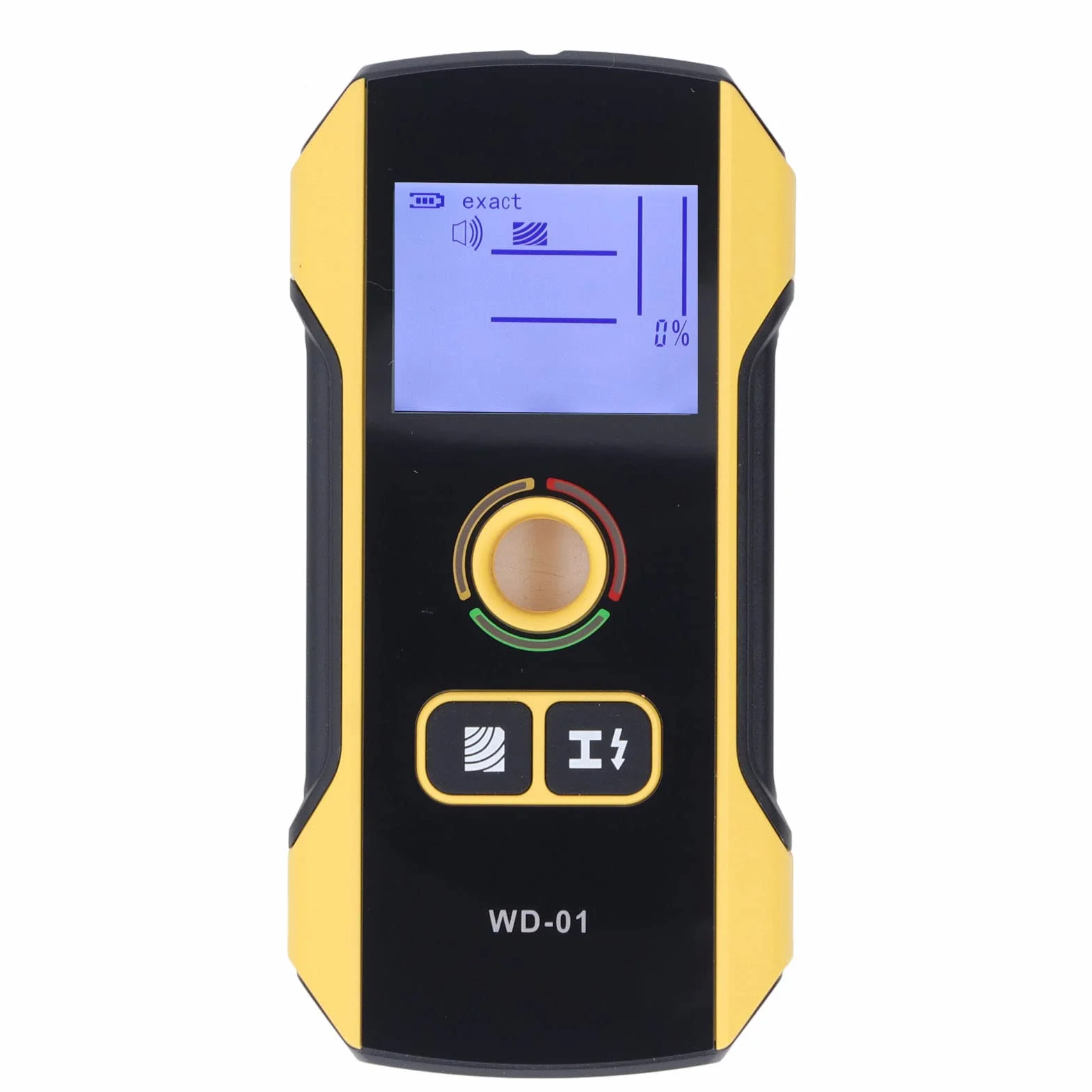 Skaner ścienny 6 w 1 Wykrywacz metali do drewna z wyświetlaczem LCD i alarmem dźwiękowym
