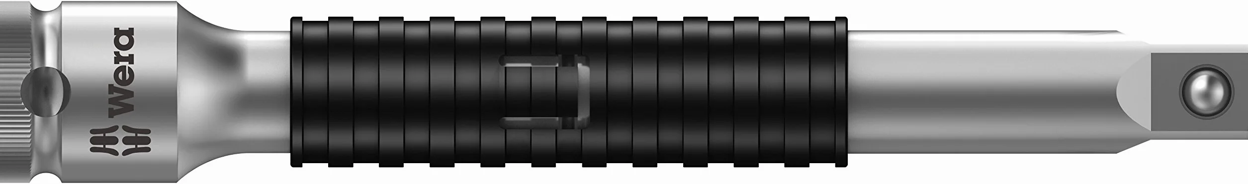 Wera 8794 SA Przedłużacz Zyklop z tuleją szybkoobrotową, krótki, 1/4 cala x 75 mm