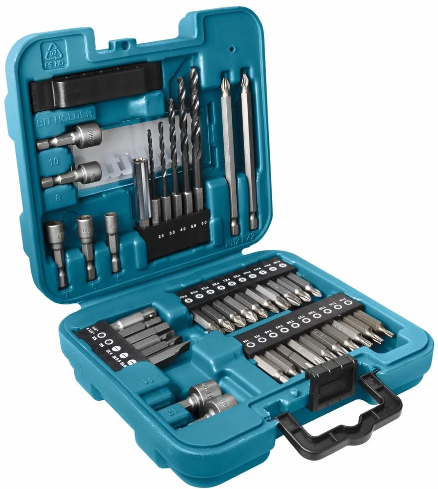 Makita D-58877 Zestaw Akcesoriów 42 Elementy Srebrny