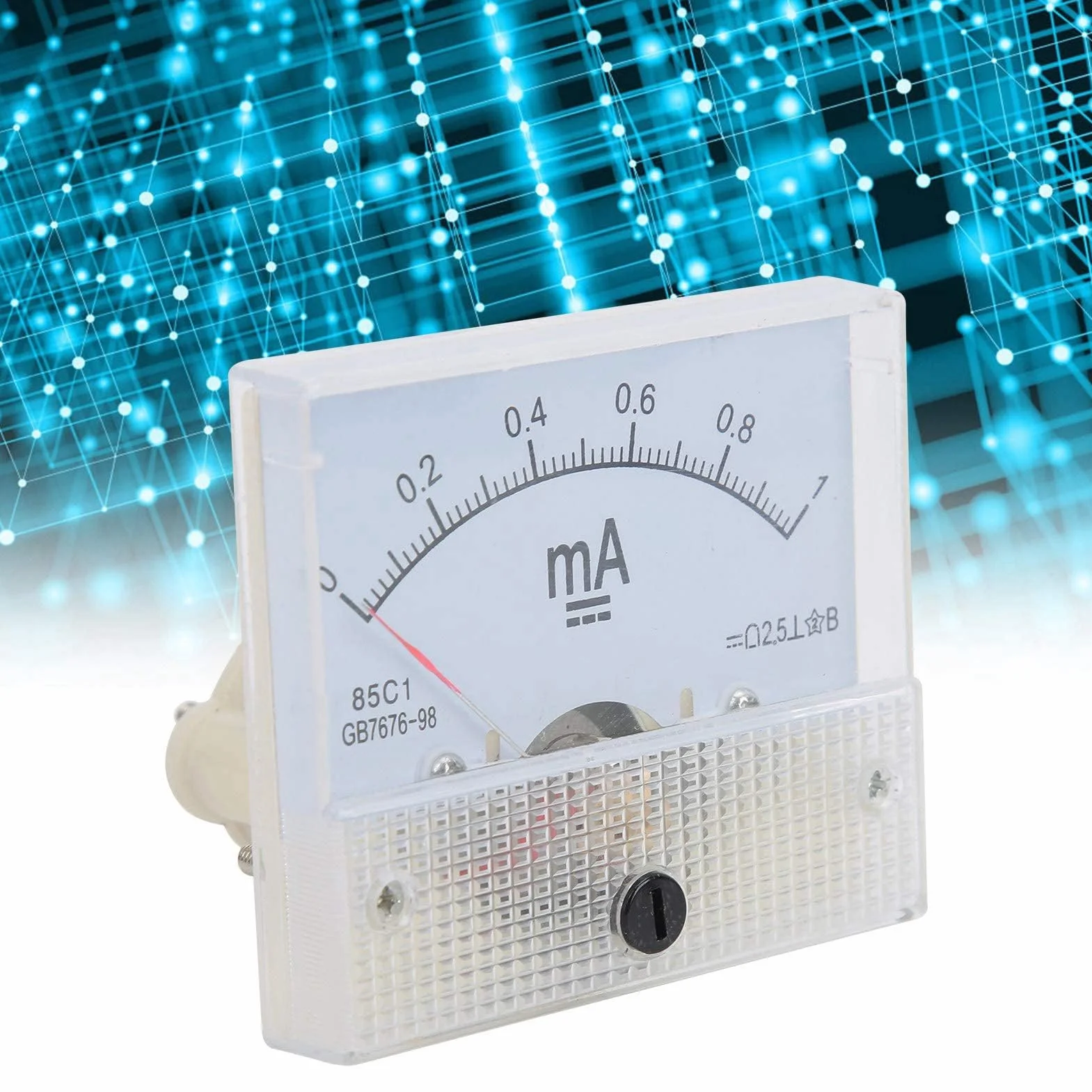 Amperomierz Analogowy 85C1 DC 0~1MA Miernik Prądu Stałego