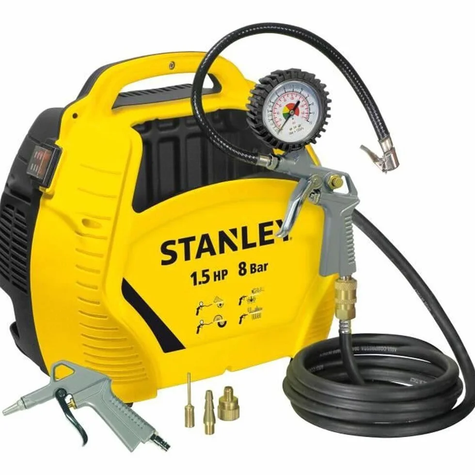 Stanley 1868 Kompresor 33 x 26 x 33,5 cm 6,06 kg Czarny/Żółty