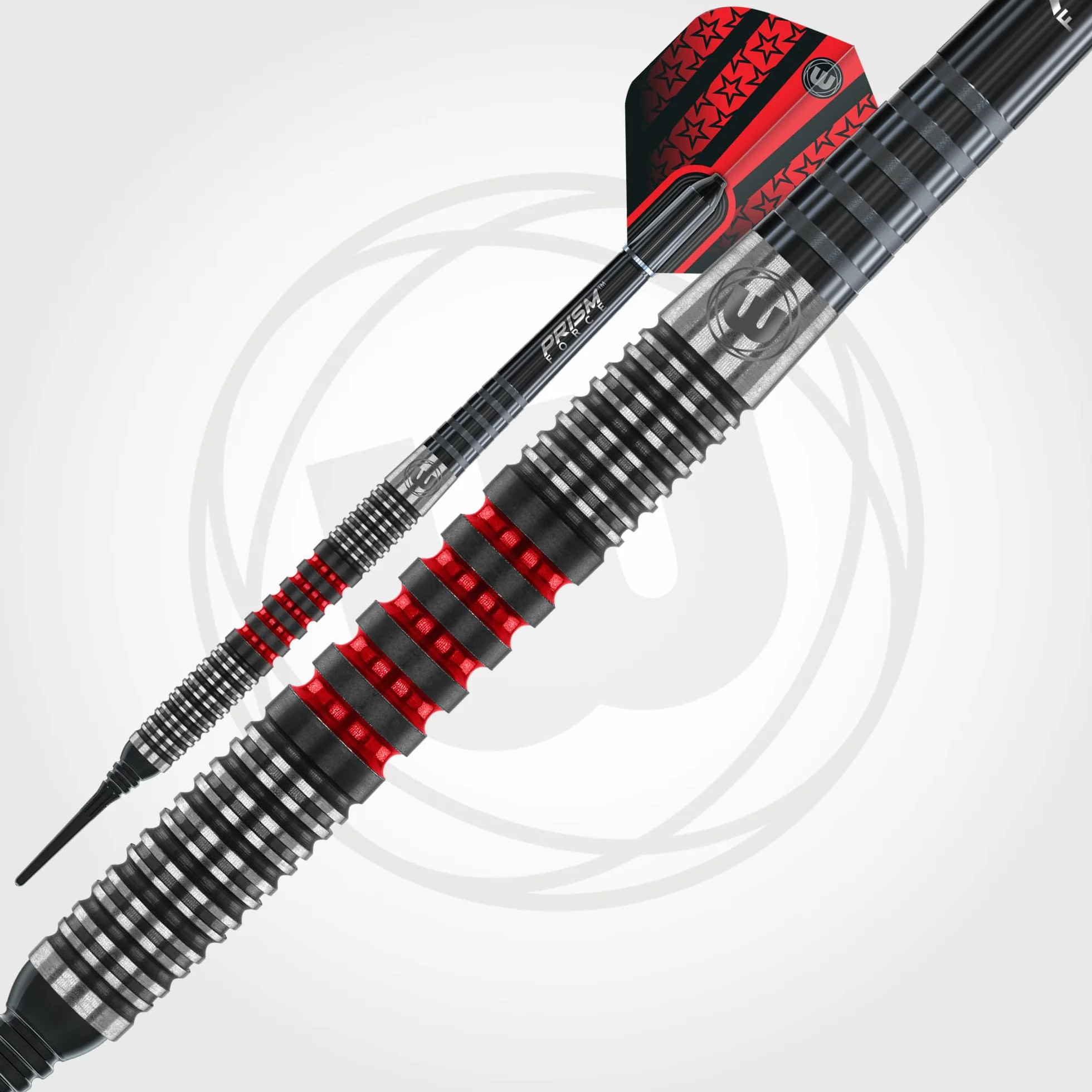 WINMAU Joe Cullen Special Edition profesjonalny zestaw rzutek 90% wolframu z loczkami i trzonami (trzonki)