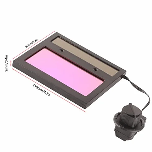 Hełm Spawalniczy Tx500C 110x90 mm Automatyczne Przyciemnianie Maska Spawalnicza