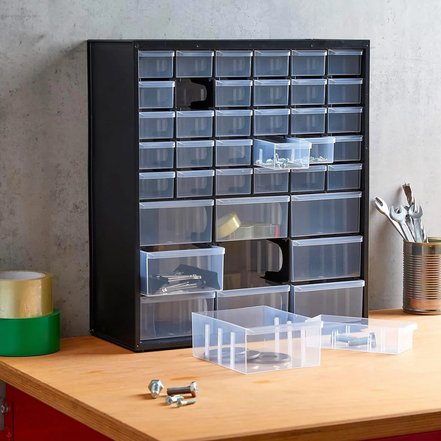 Black+Decker Organizer Szary 13,23 x 6,3 x 17,52 cm 2,09 kg