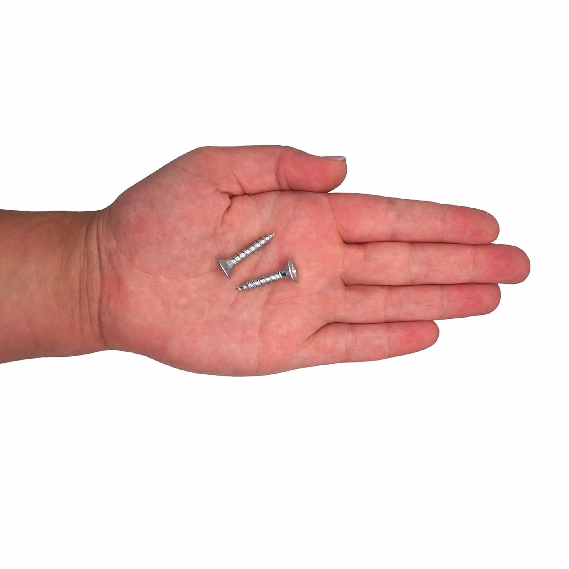 Wkręty do drewna ocynkowane 5,0 x 25 mm łeb stożkowy Pozidriv 60 szt.