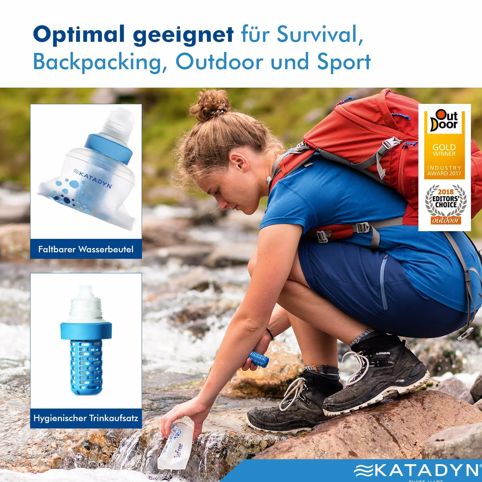 Katadyn Befree filtr 1 l