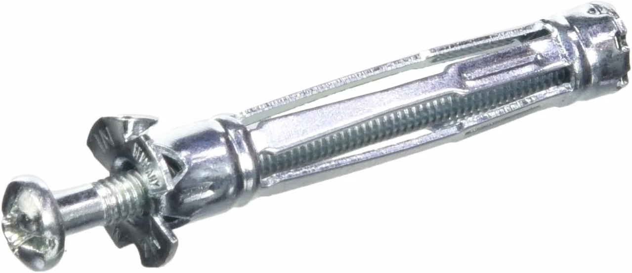 Molly m14250pb-xj 50-częściowy zestaw metalowych kołków 4 x 46 mm + śruby, szary
