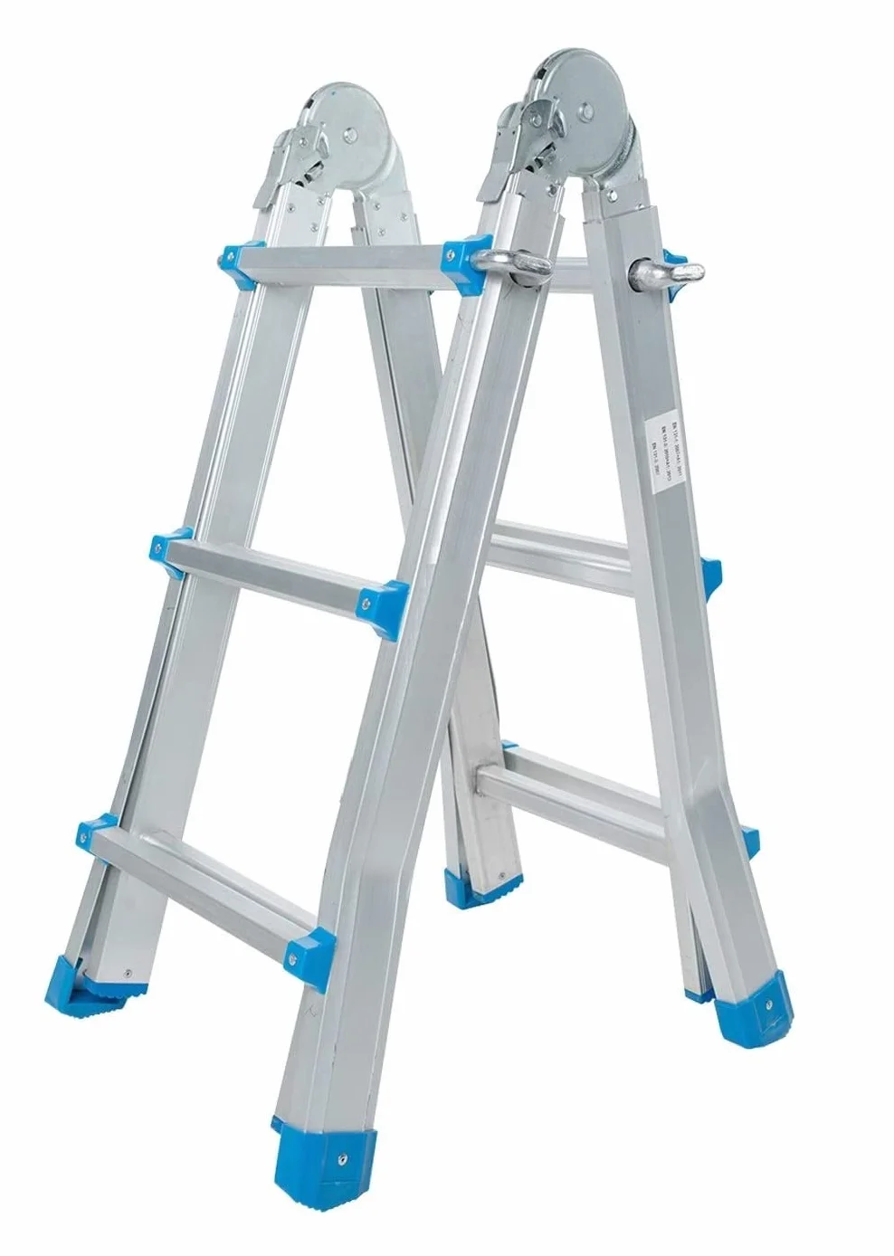 TREPPE Drabina Przegubowa Teleskopowa 4x3 Aluminium 2,86m