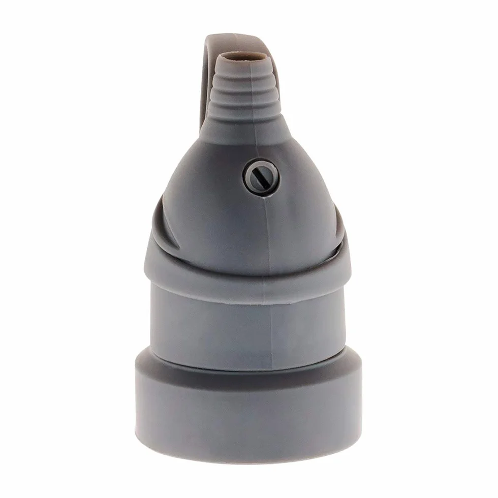 Zenitech - Ring plug 1 socket 16A 2P+E - grey