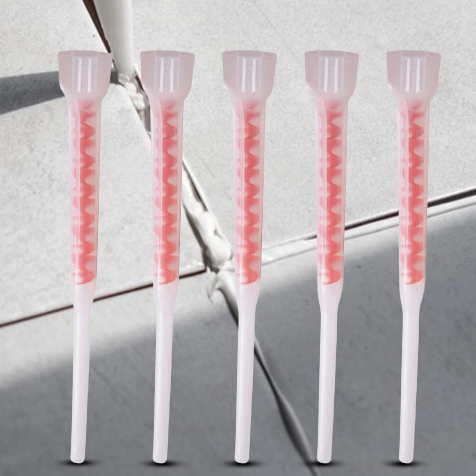 Redness Plus FIS Mixer statyczne dysze mieszające do klejów do betonu 20 sztuk