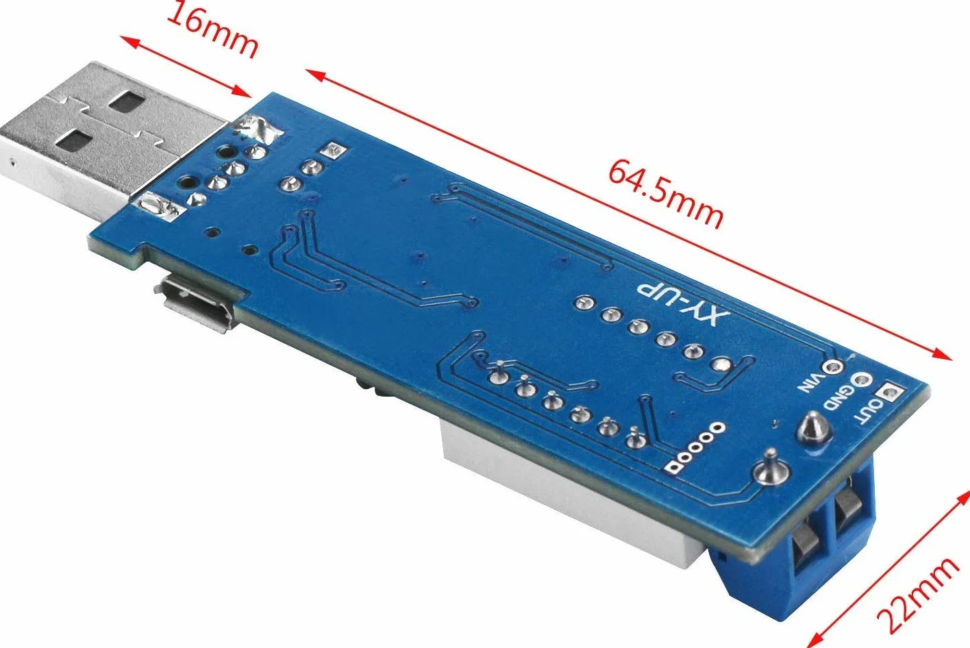DollaTek Regulator wejścia USB DC 3,5 V-12 V na 1,2 V-24 V płyta konwertera Buck Boost