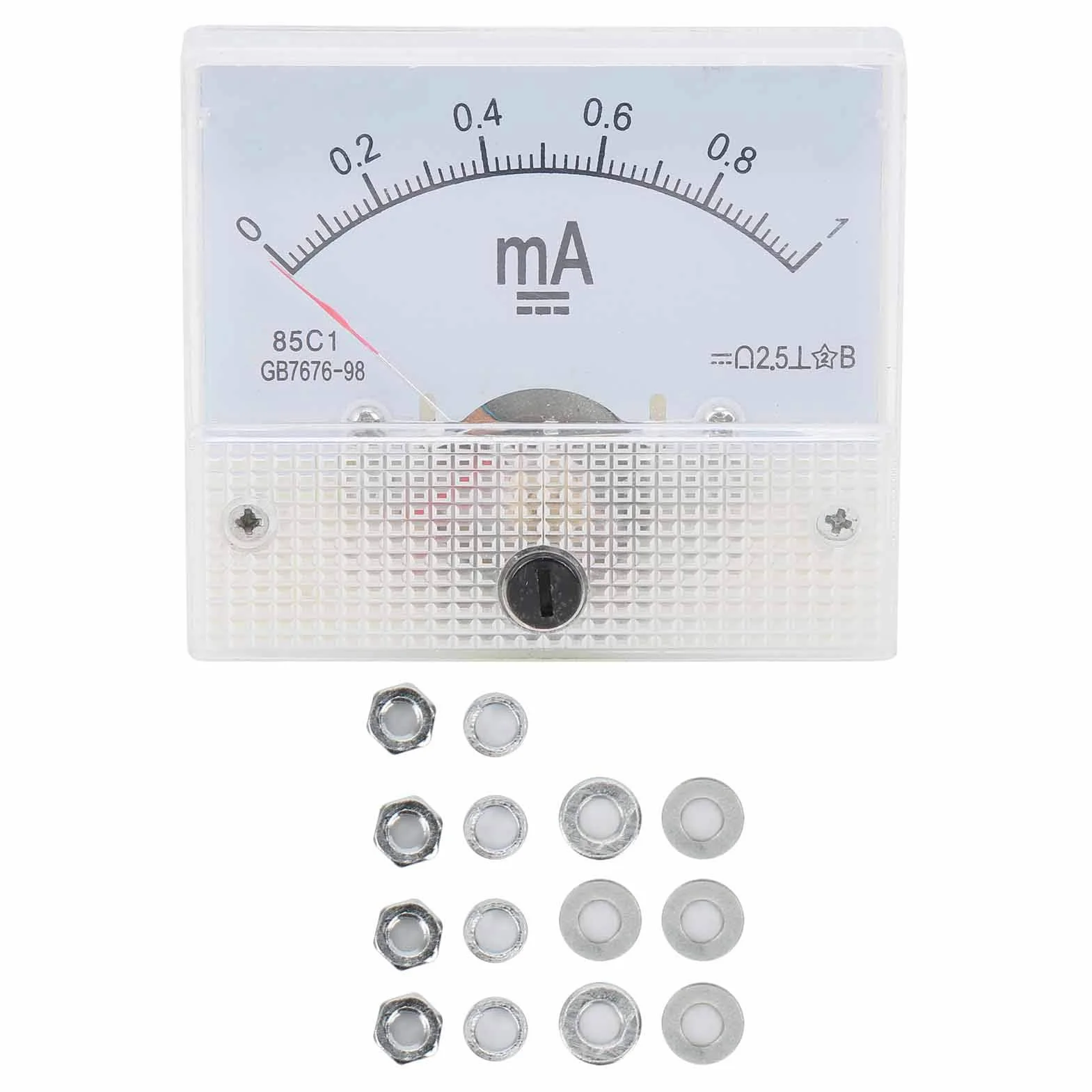 Amperomierz Analogowy 85C1 DC 0~1MA Miernik Prądu Stałego