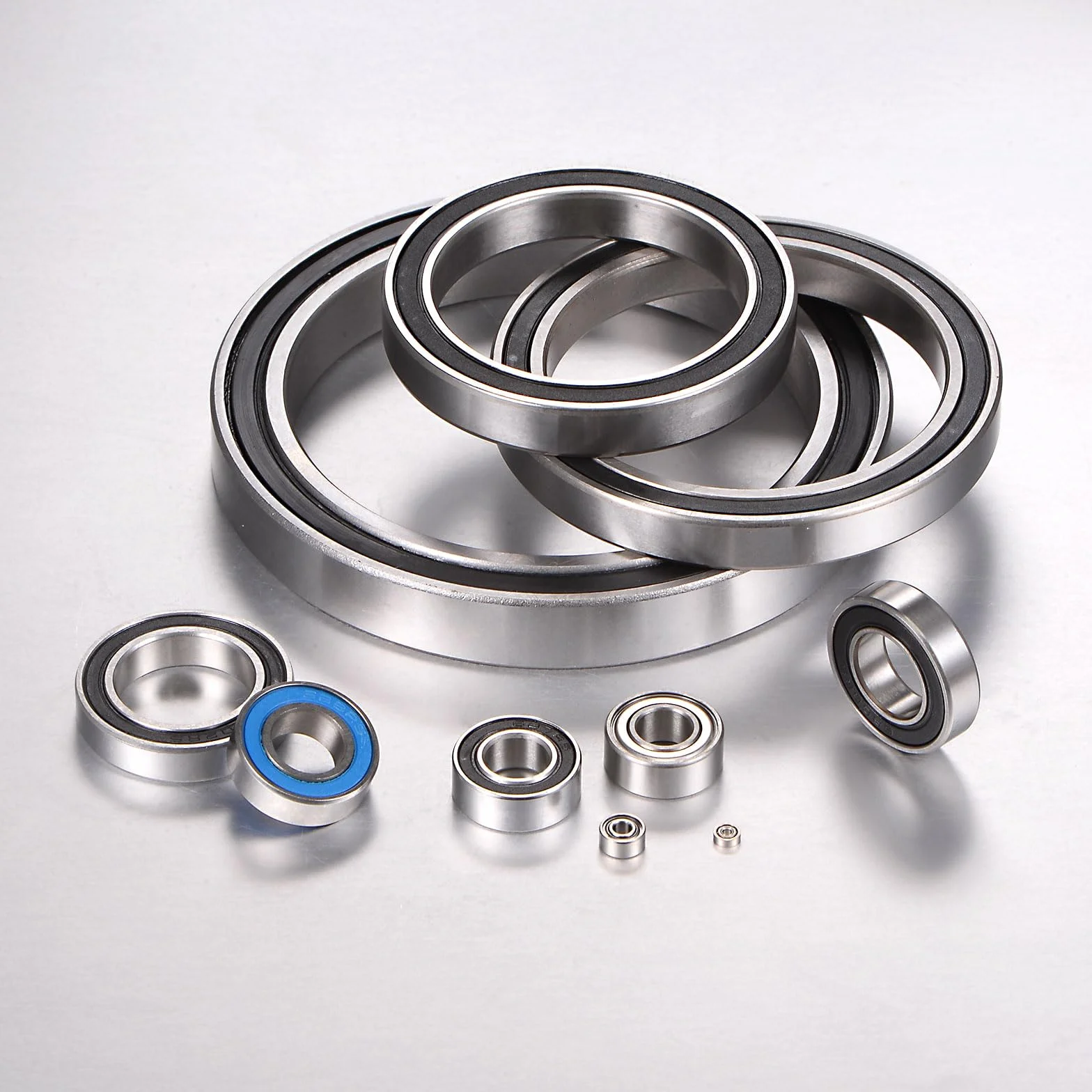 QUARKZMAN 4 szt. 626-2RS Łożyska kulkowe Głębokie rowkowe Stal chromowa Z3 Podwójnie uszczelnione gumą 6 mm x 19 mm x 6 mm