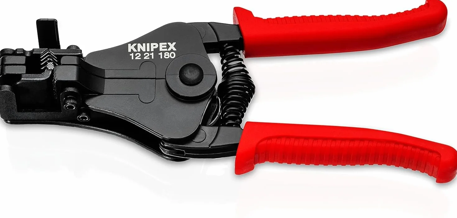 KNIPEX Szczypce do ściągania izolacji 180 mm 12 21 180