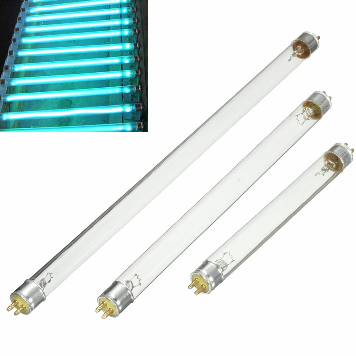 FEVERWORK 4 W/6 W/8 W Lampa Dezynfekująca UV-C lampa Sterylizator Zarówka T5-4 W