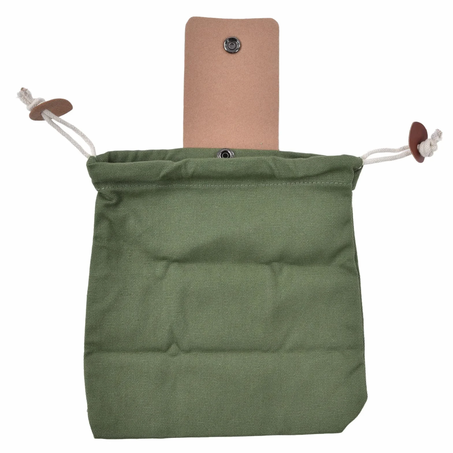 Qcwwy Torba na żerowanie, Składana Torba Kempingowa na żerowanie Wodoodporna Składana Narzędzia z Brązowego Grzyba Bushcraft z Paskiem do Podróży Piesze Wędrówki z Plecakiem