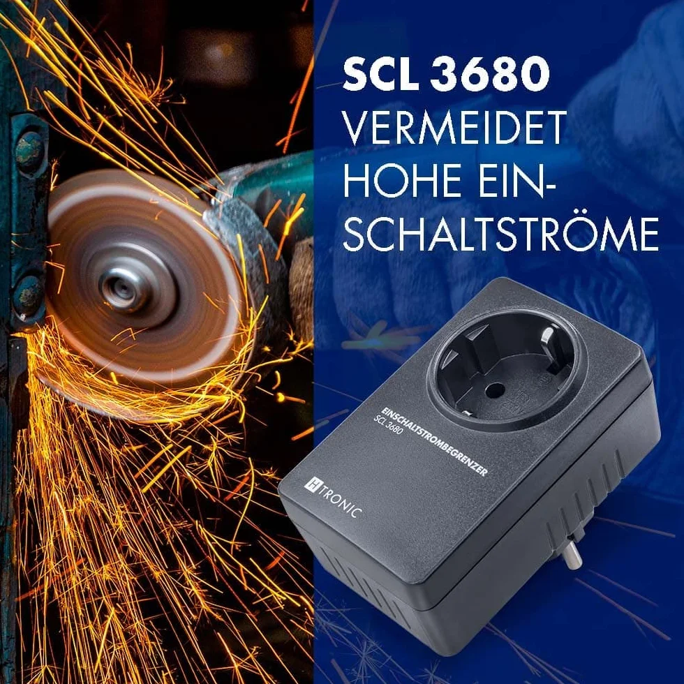 Ogranicznik prądu rozruchowego SCL 3680, ochrona przed przepięciem