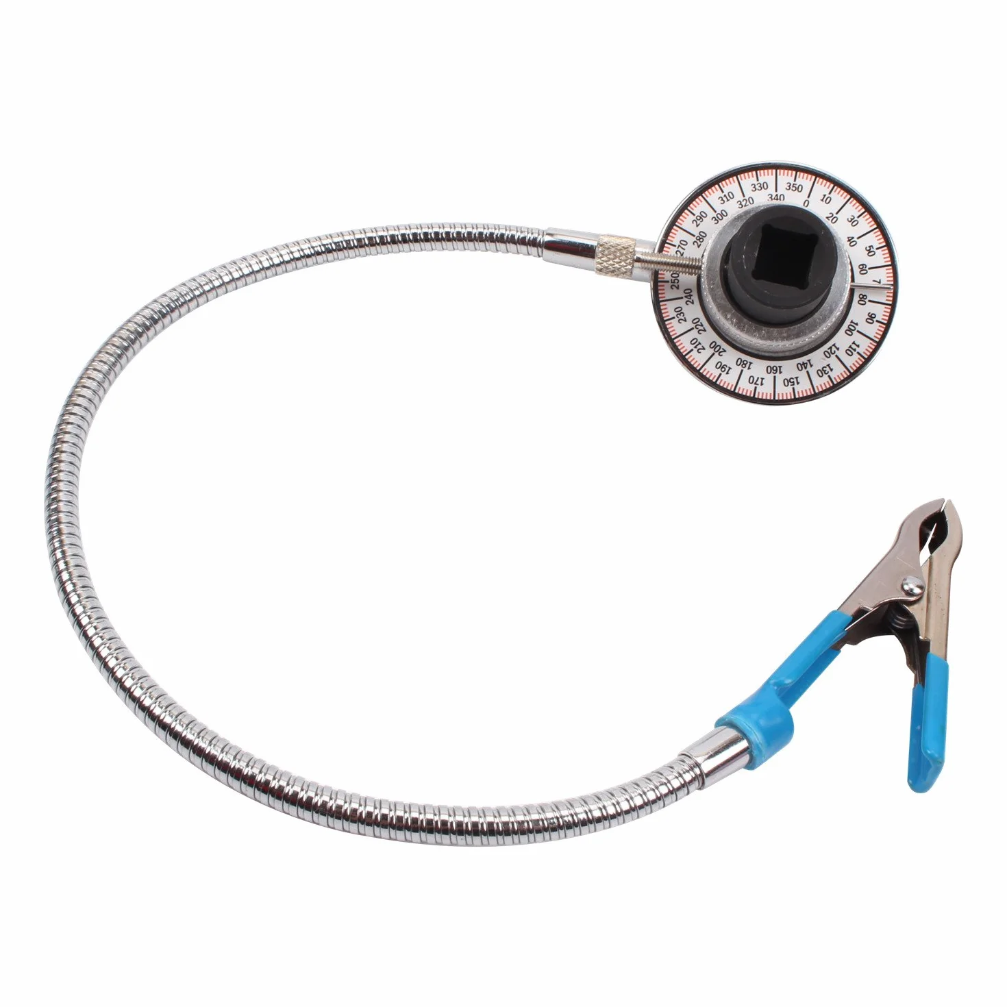 CCLIFE Obrotowy miernik kąta 1/2" z magnetycznym ramieniem