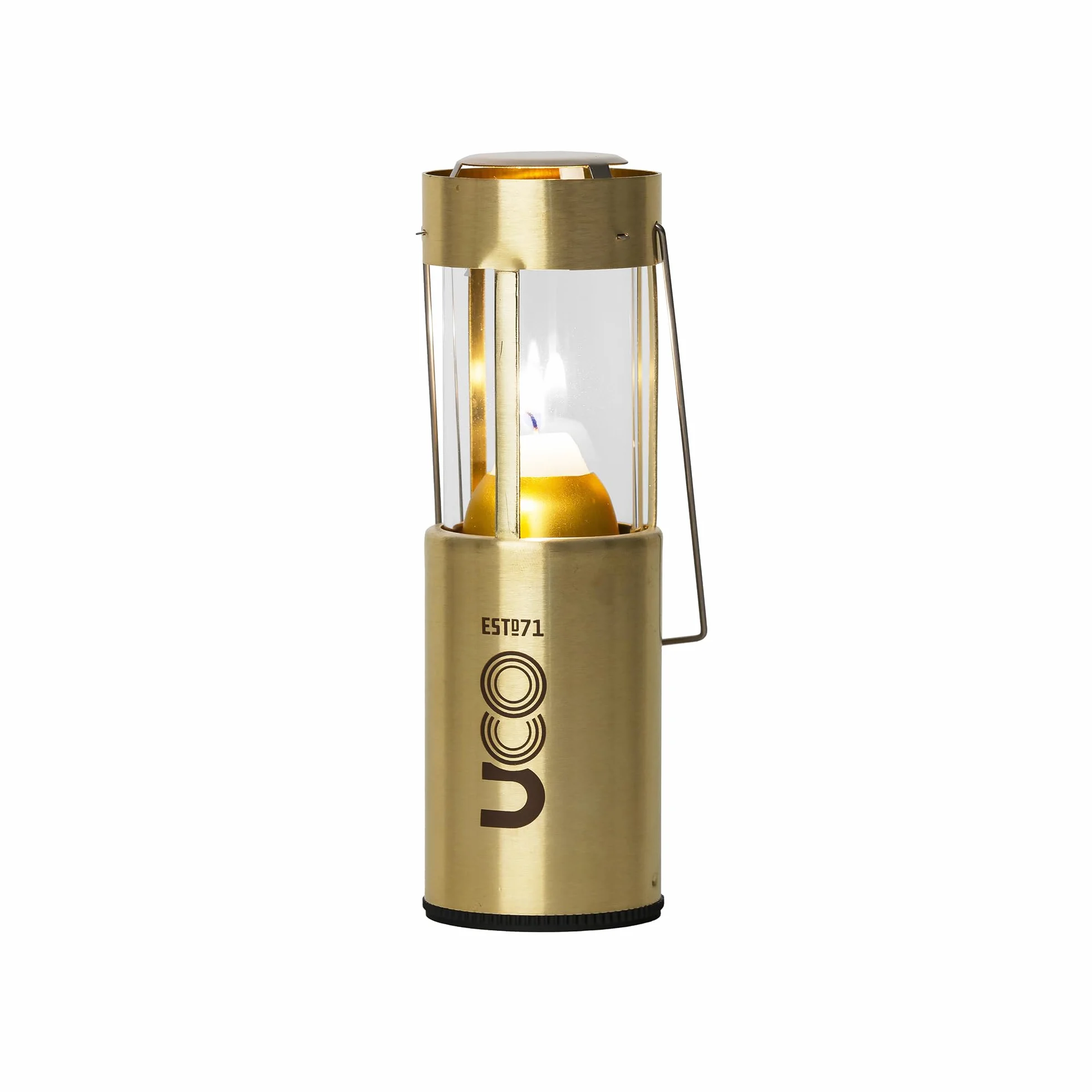 Brass Candle Lantern 6.5 Inches