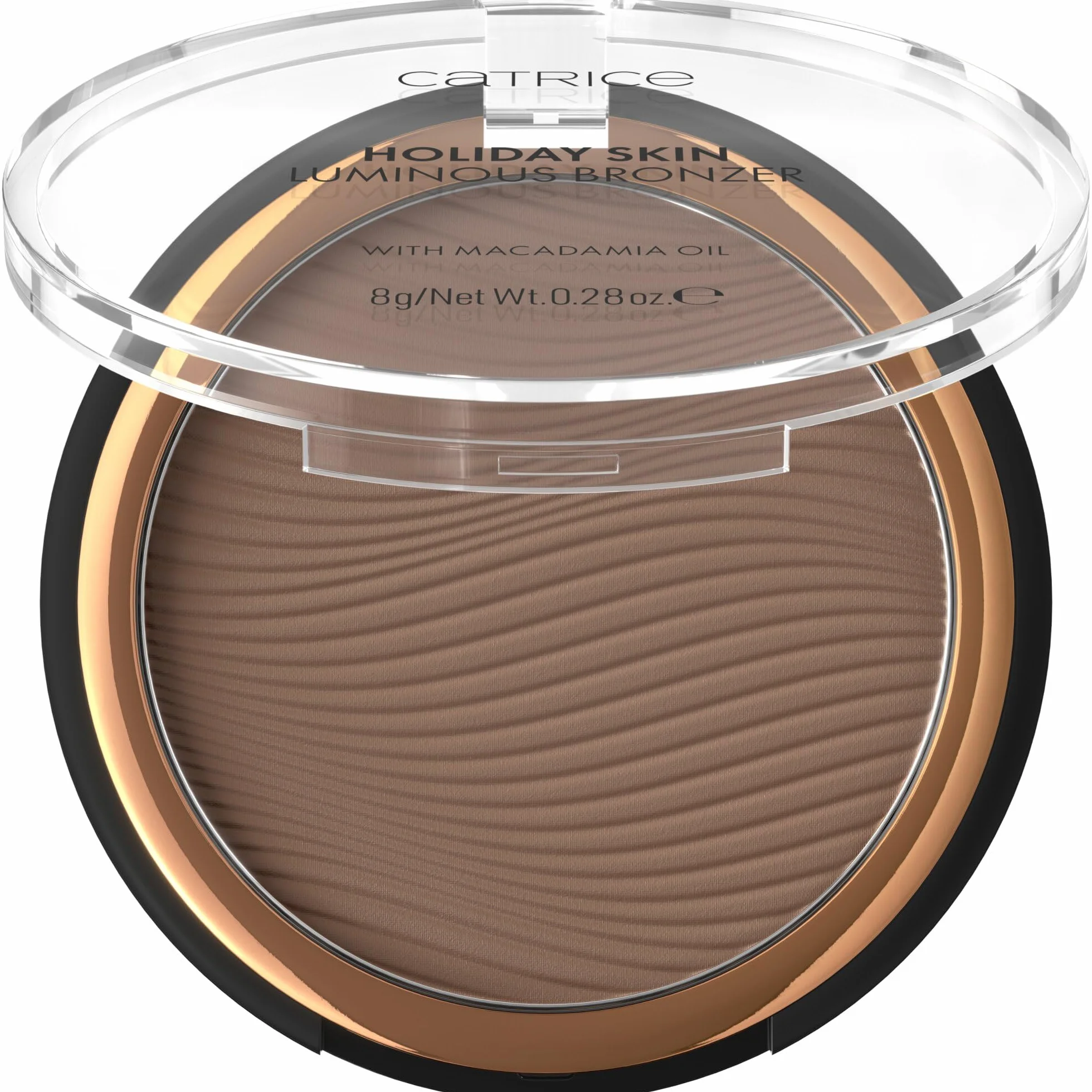 Catrice Bronzer rozświetlający Holiday Skin, wygładzanie, opieka, wyraźny wynik, naturalny, świetlisty (8g)