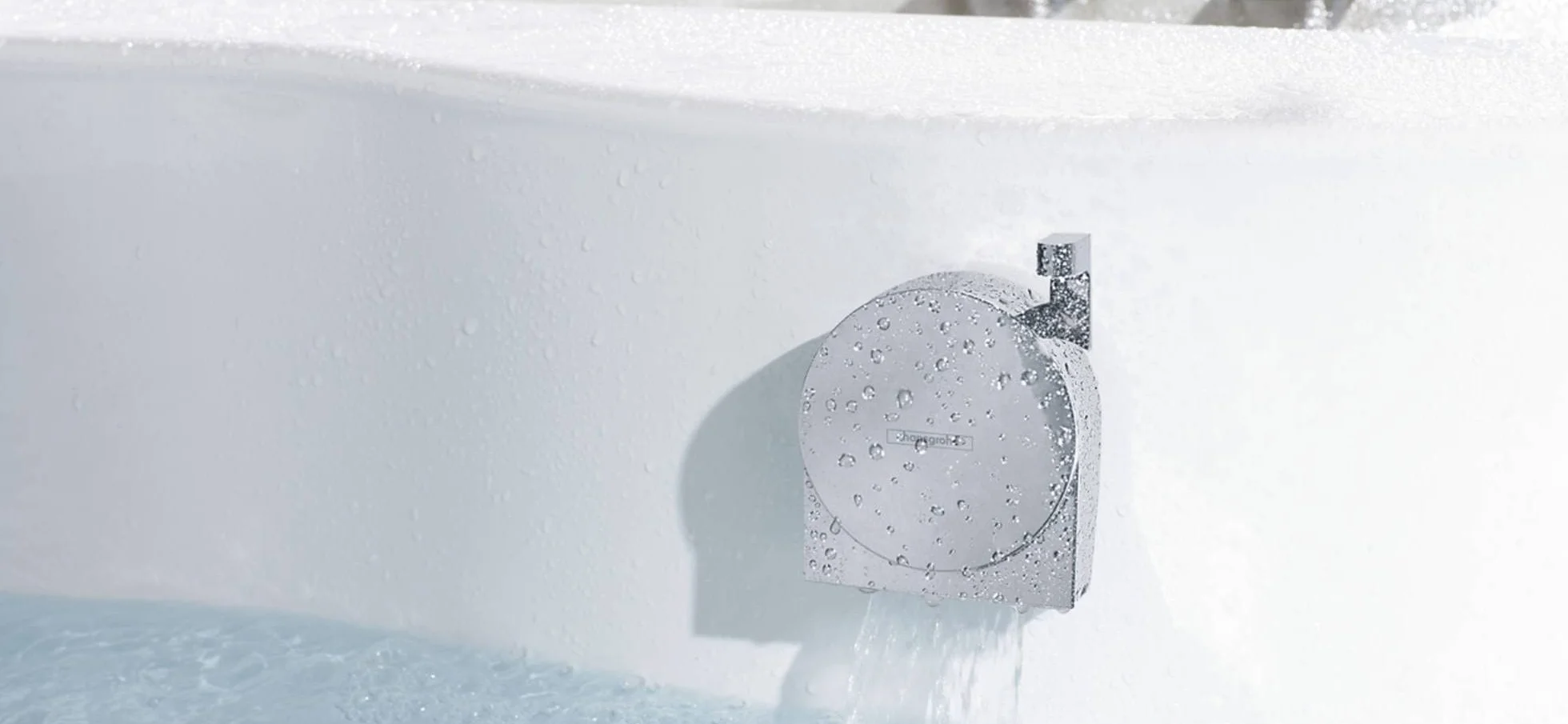 hansgrohe Exafill S Element zewnętrzny, zestaw napełnianie, odpływ i przelew czarny matowy