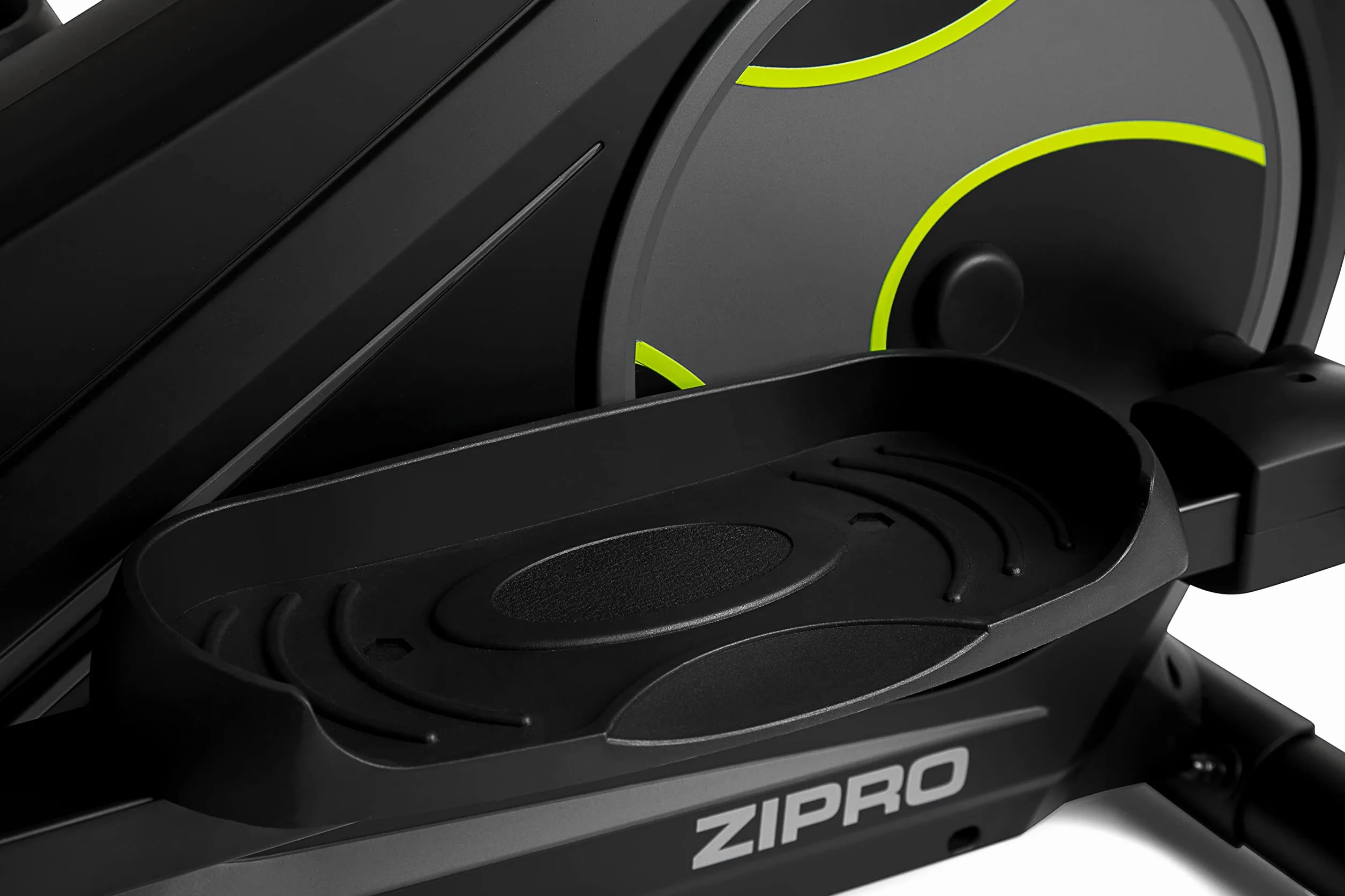 Zipro Heat | Home Magnetyczny orbiter do 150 kg | iConsole+ 8-stopniowy system oporu | trenażer domowy mierzy tętno, kalorie, prędkość | w kolorze czarnym