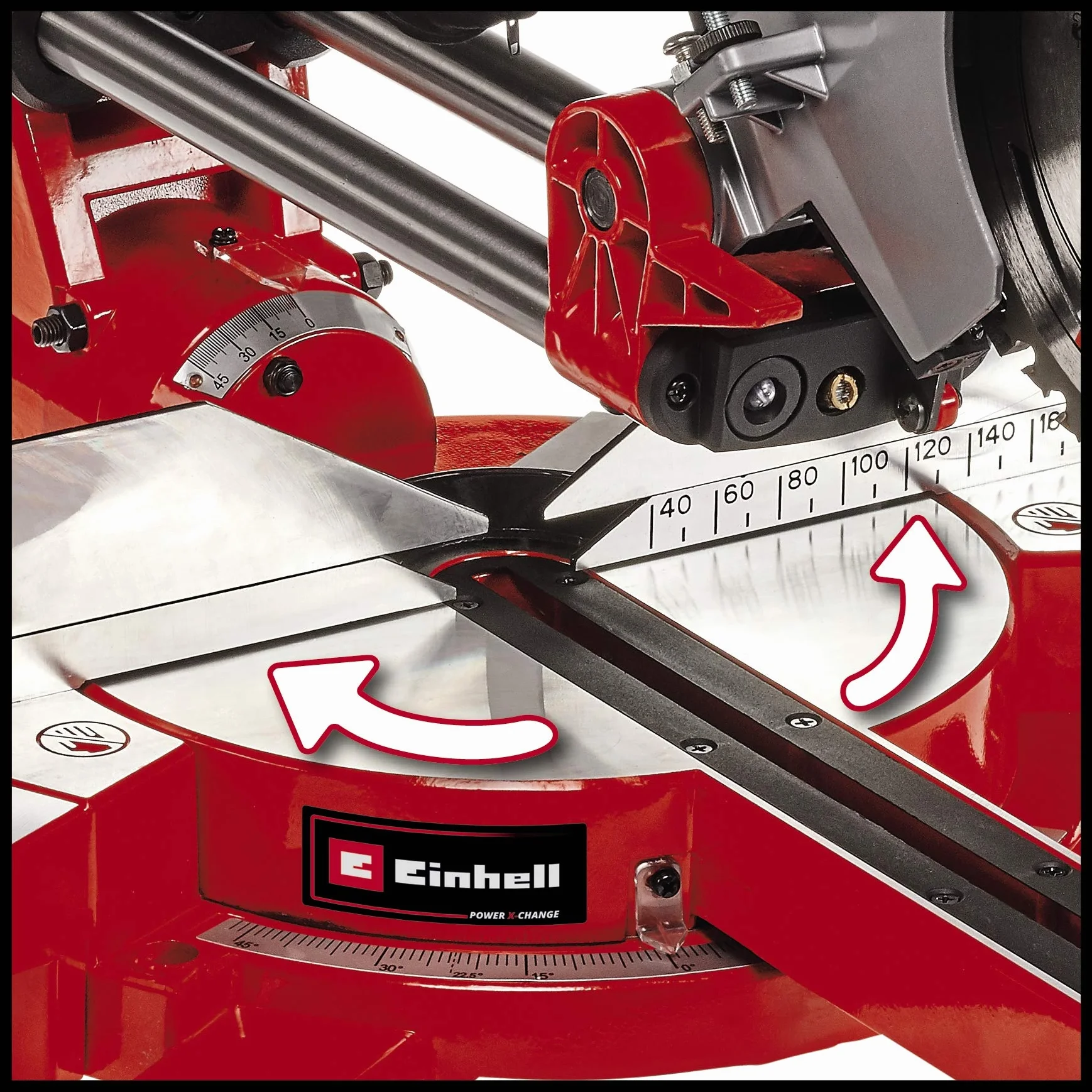 Einhell Te-Sm 36/210 Li Solo Piła, Czerwony/Czarny, 78,2 x 53 x 49 cm