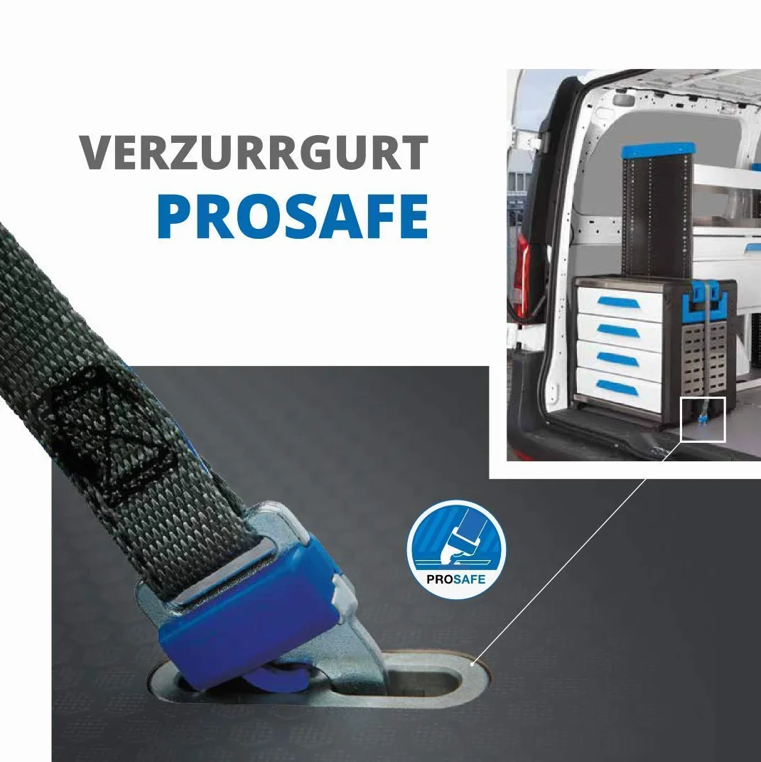 Bosch SORTIMO uchwyt Prosafe VPE2 + Prosafe mocowanie 3,0 m do L Boxx