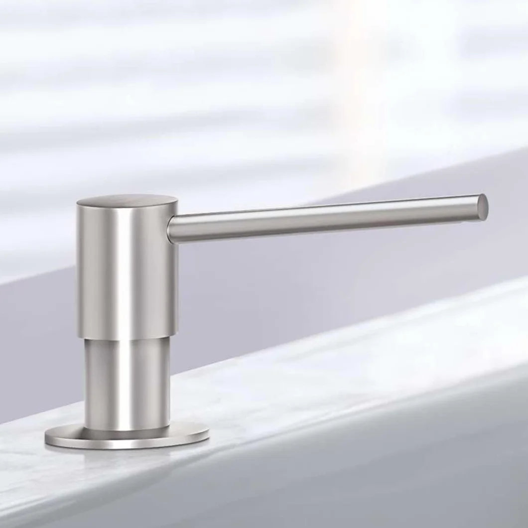 Villeroy & Boch Dozownik mydła ze stali nierdzewnej 250 ml okrągły