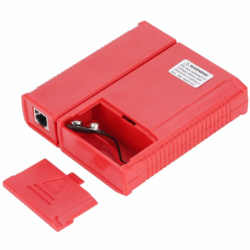 Tester kabli sieciowych Akozon WZ-468 RJ45 RJ11 Ethernet Narzędzie do testowania sieci LAN
