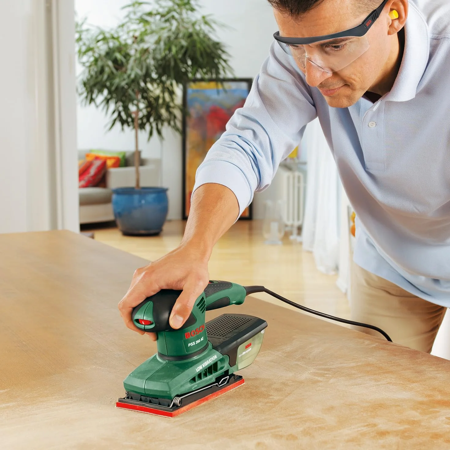 Bosch PSS 250 AE Mikrofiltr szlifierki oscylacyjnej