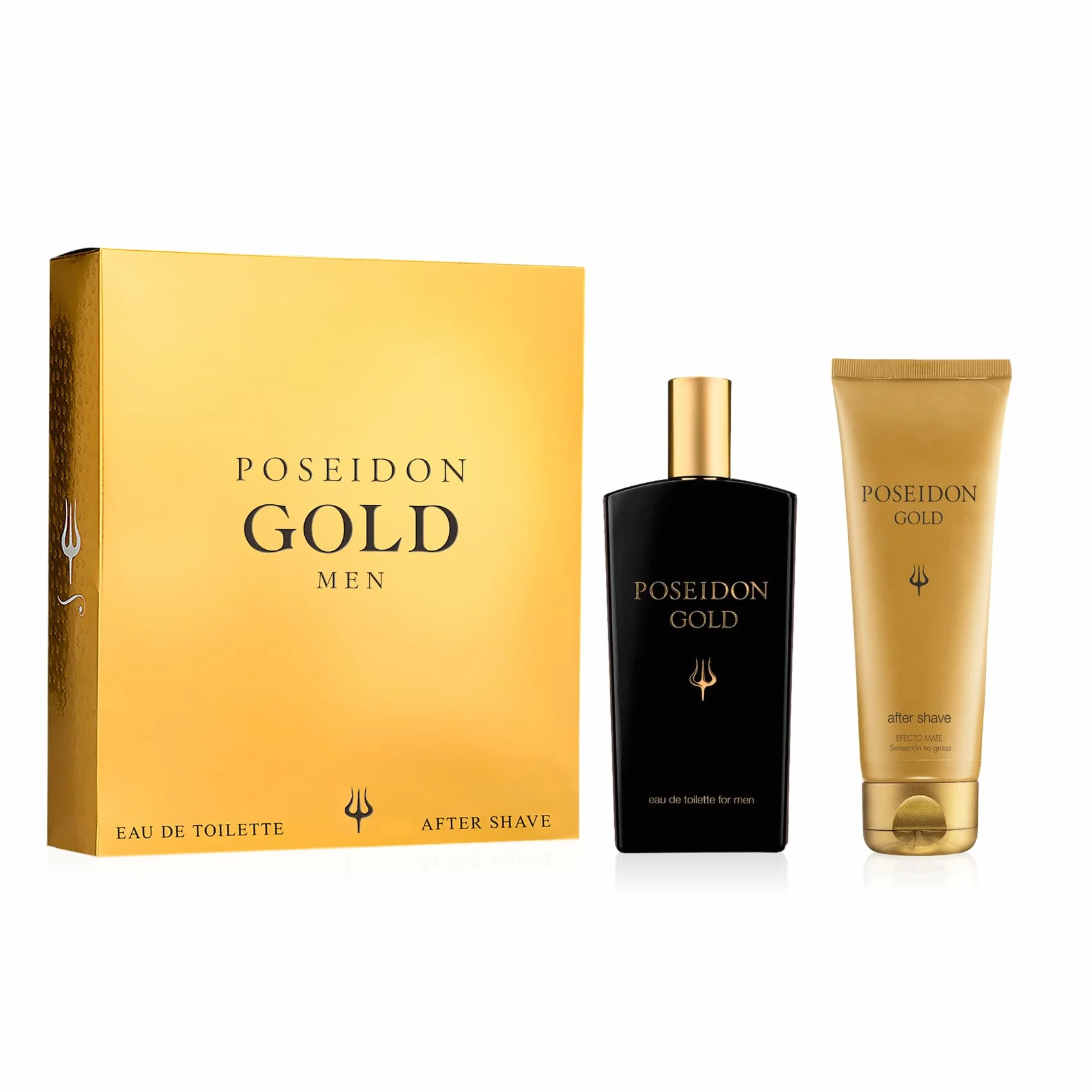 Instituto español Zestaw Poseidon Gold Men Edt 100Ml A/S 100Ml
