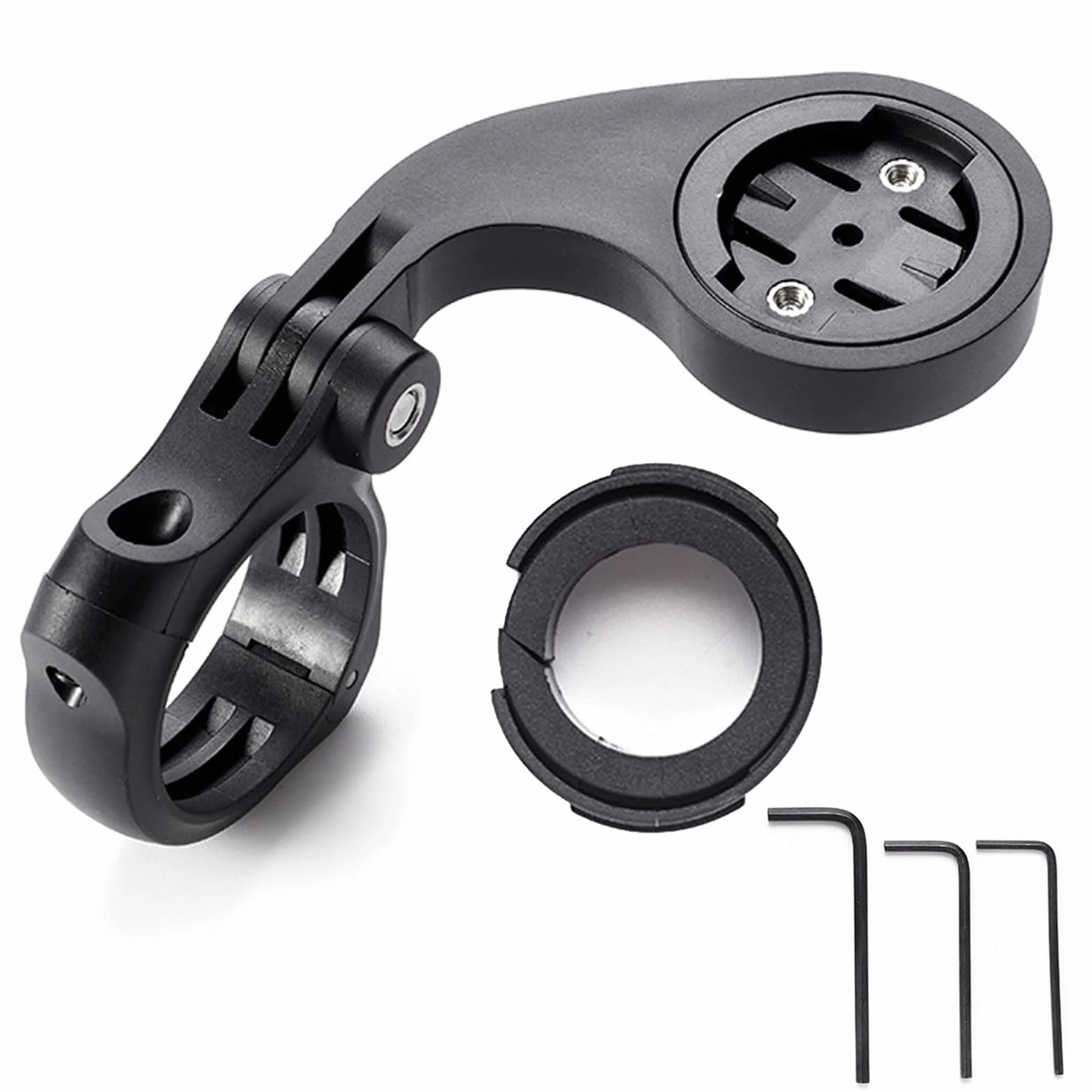 Uchwyt rowerowy, akcesoria rowerowe kompatybilne z Garmin Edge 530 520 500 130 830 1040 1030, uchwyt na komputer rowerowy GPS, regulowany uchwyt rowerowy, uchwyt Garmin Edge