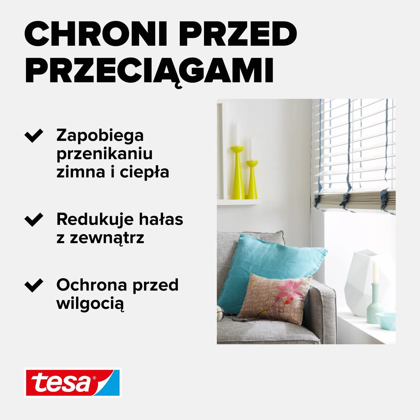 tesa INSULATION S taśma uszczelniająca pianka PE 6m x 9mm x 4mm brązowa