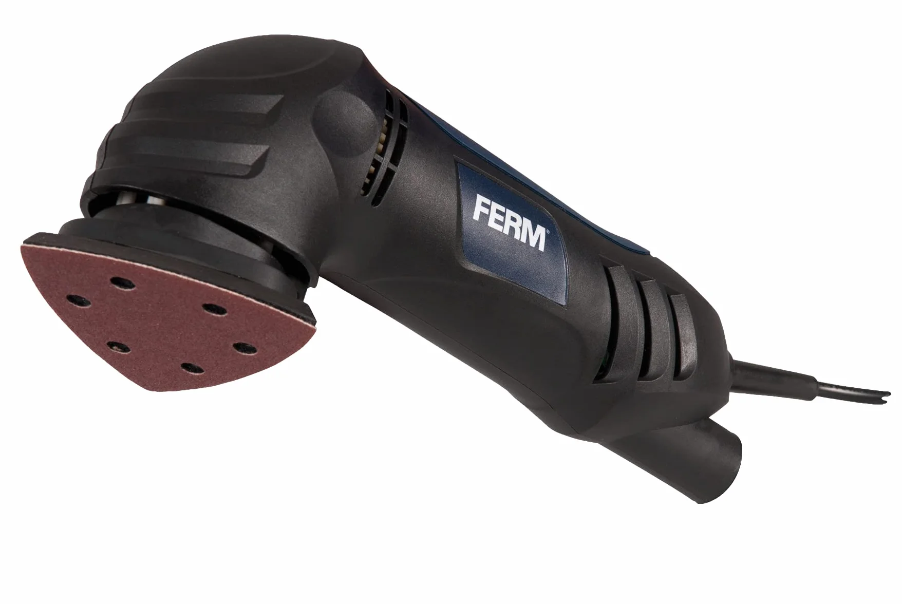 FERM Szlifierka delta 280 W z zestawem papieru ściernego P80 i adapterem do odsysania pyłu