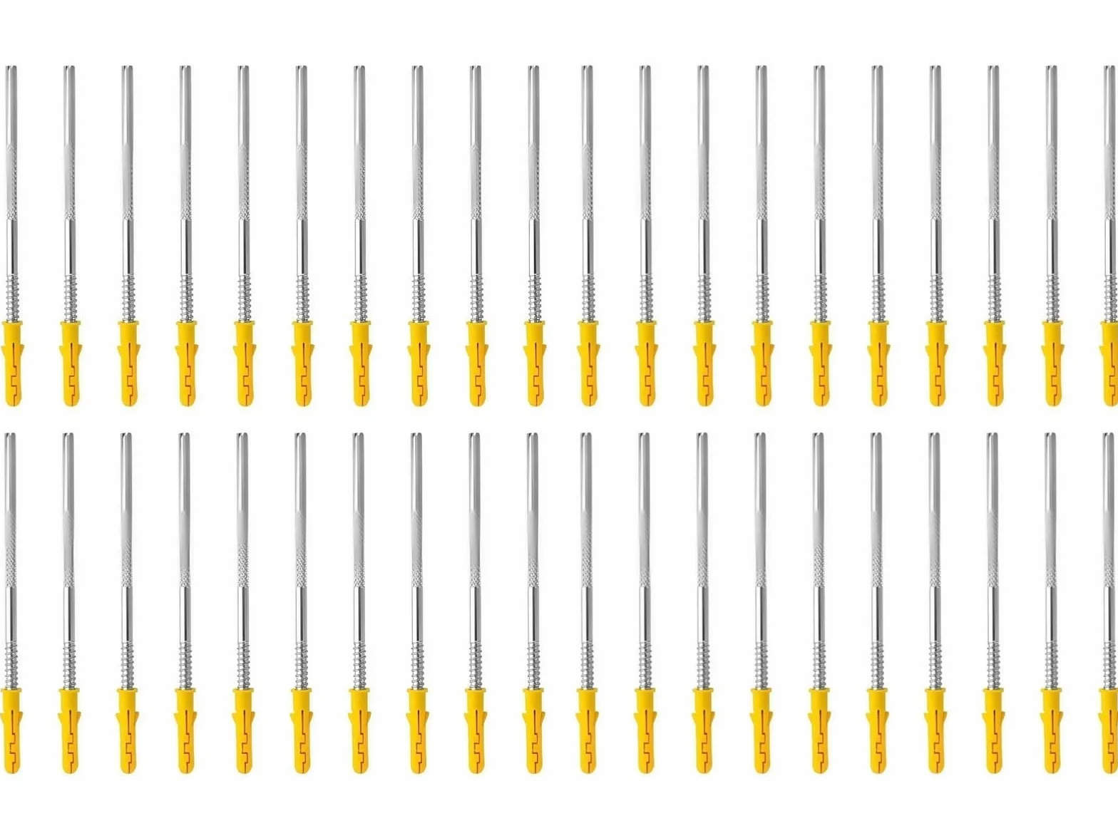 Niewidoczne Wsporniki Półek 40 Sztuk 6x130 mm, Wspornik do Półki Ściennej, Konsola Ścienna