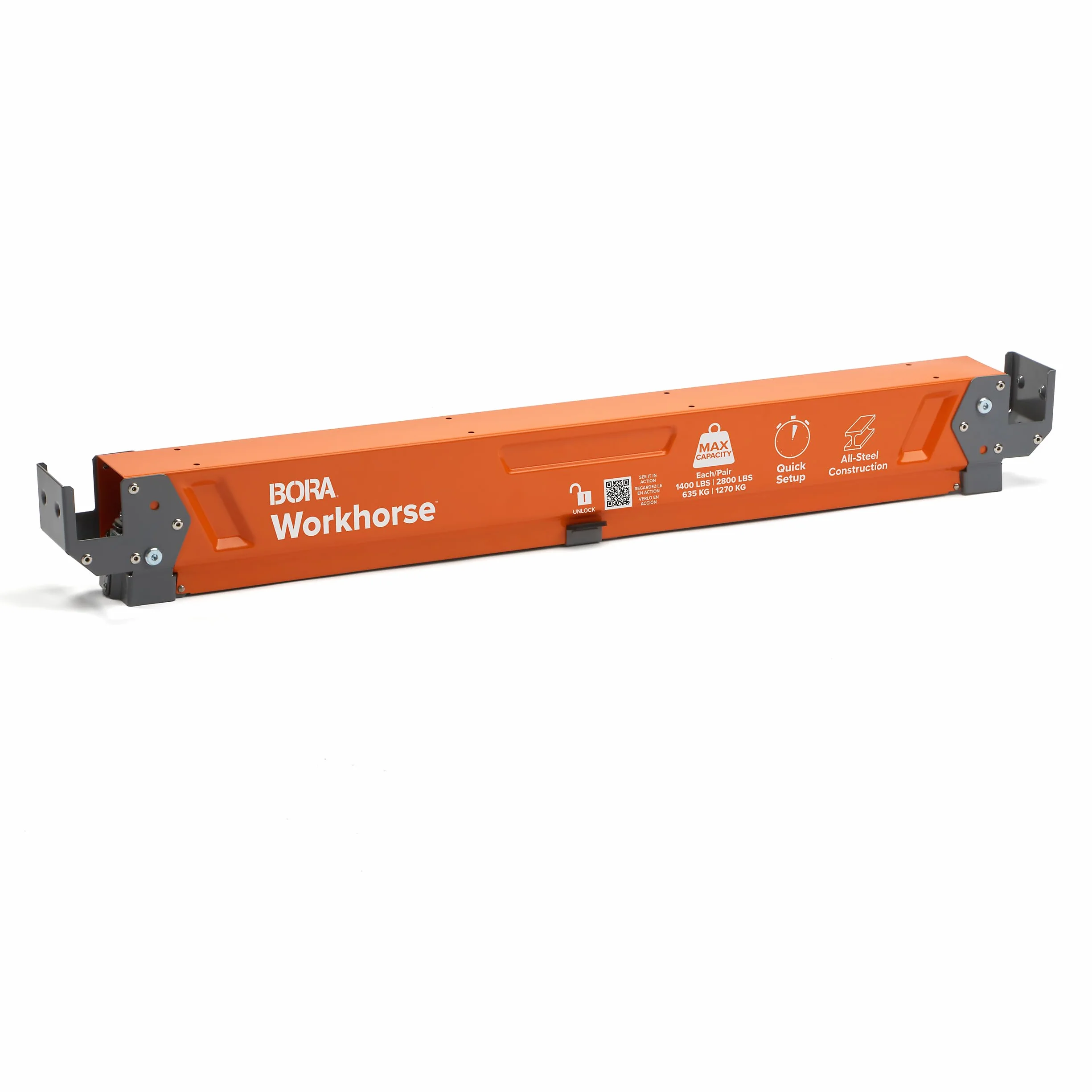 BORA PM-3350T 2-pak składanych ciężkich nóg metalowa piła koń z uchwytem 2 x 4