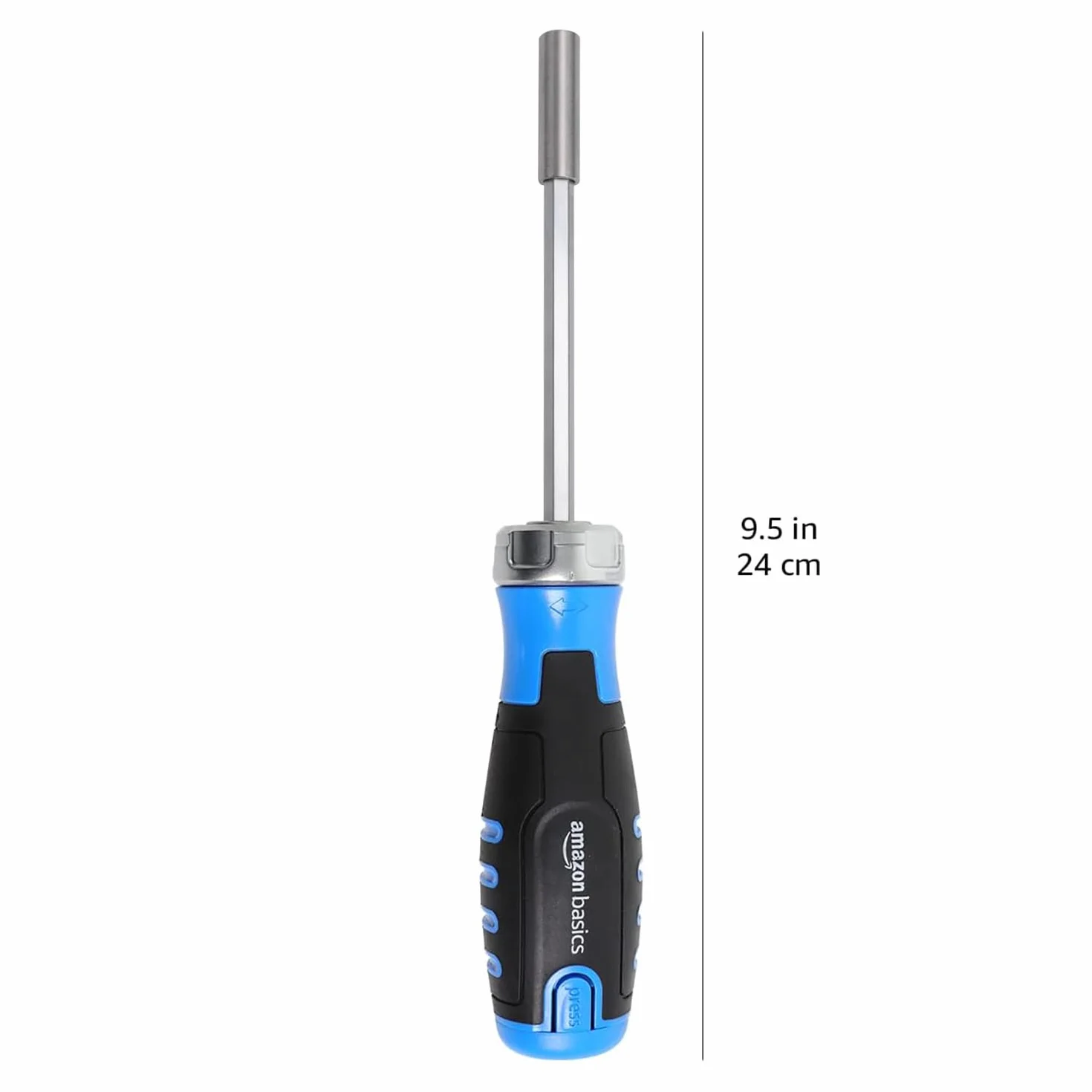 Amazon Basics Wkrętak magnetyczny z grzechotką, 12 w 1