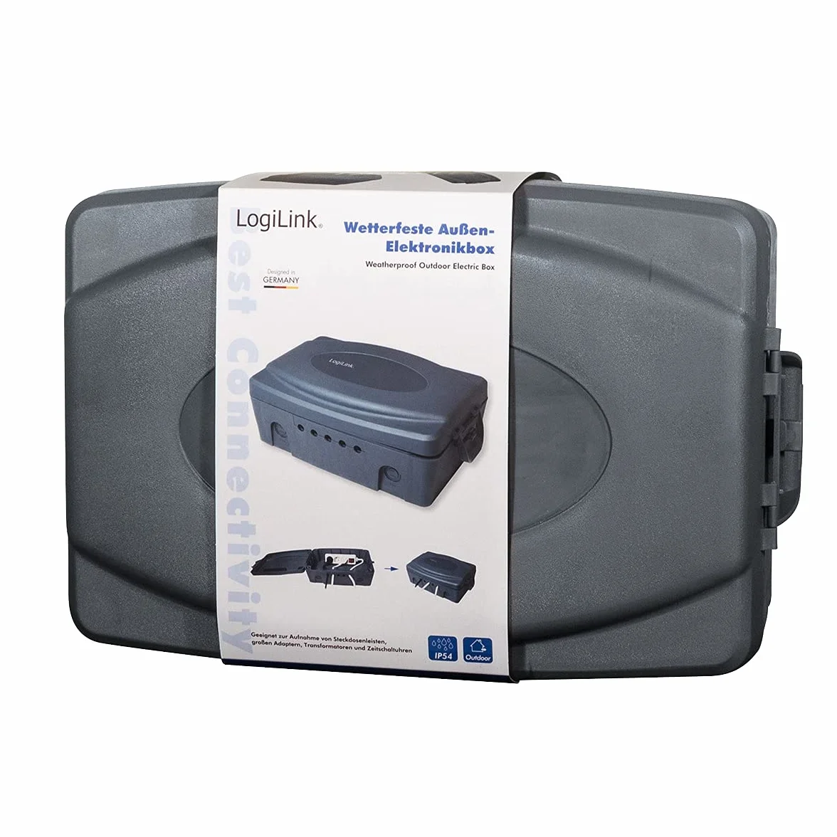 Logilink Skrzynka Elektroniczna 32 x 21 x 11.5 cm Szary