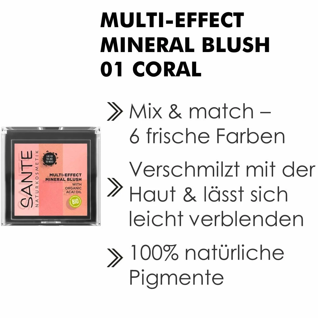 SANTENATURKOSME colorete multi effect tonos do codziennego stosowania 8 g