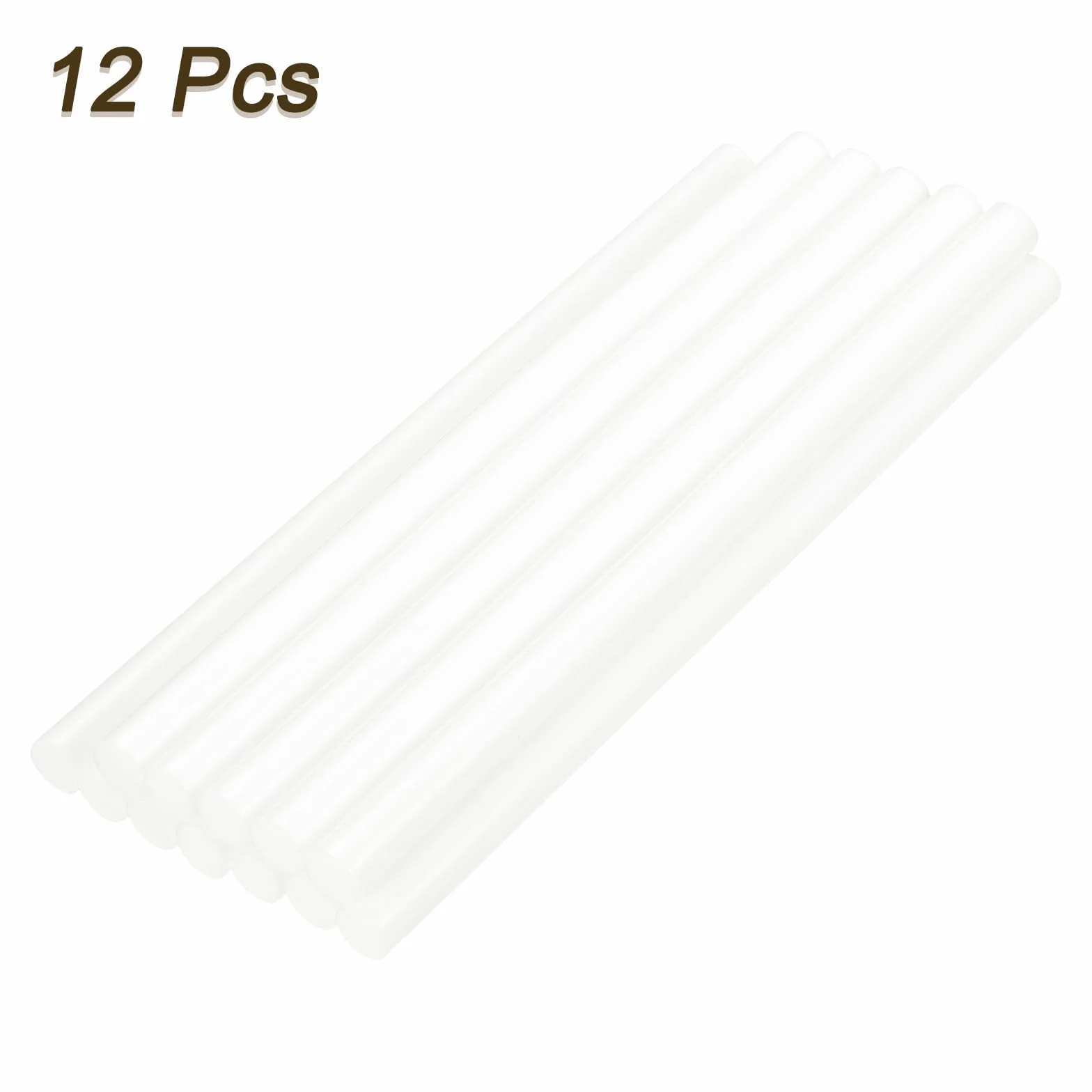 QUARKZMAN wkłady do klejenia na gorąco 11 mm x 100 mm kolorowe pałeczki 12 sztuk